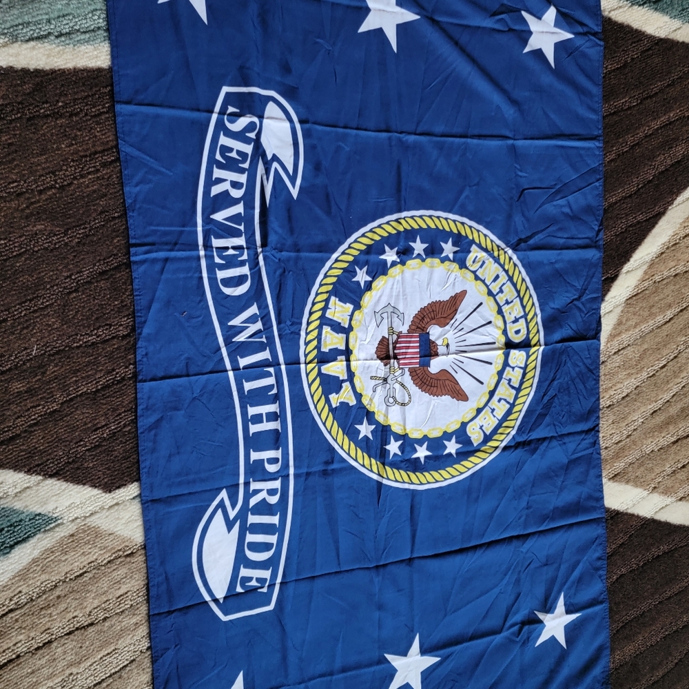 New United States Navy 3x5 Indoor Or Outdoor Flag